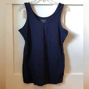 Maternity tank - Navy Blue NWT